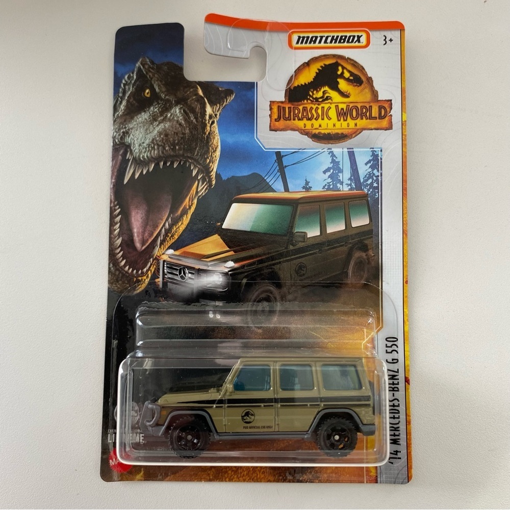 Jurassic World Matchbox โ14 MERCEDES-BENZ G 550